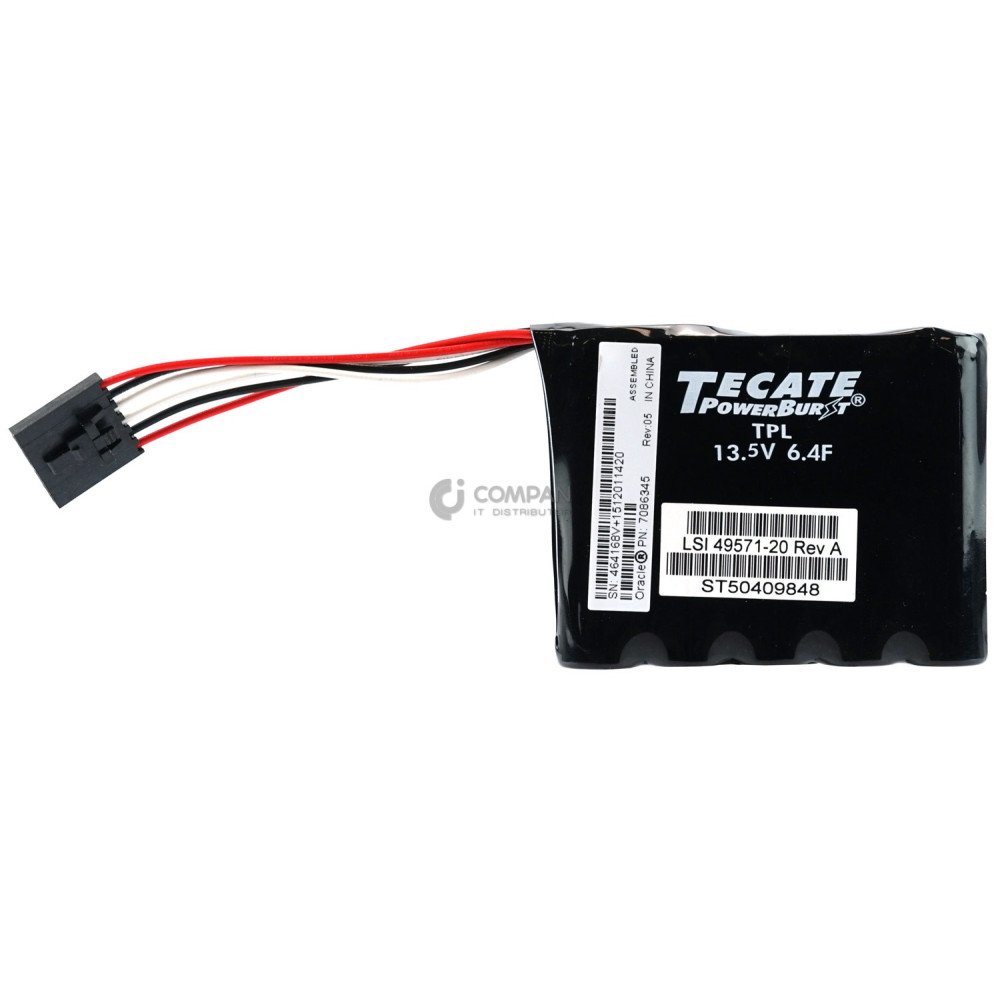 7086345 SUN ORACLE LSI 49571-20 13.5V 6.4F BATTERY SUPER CAPACITOR